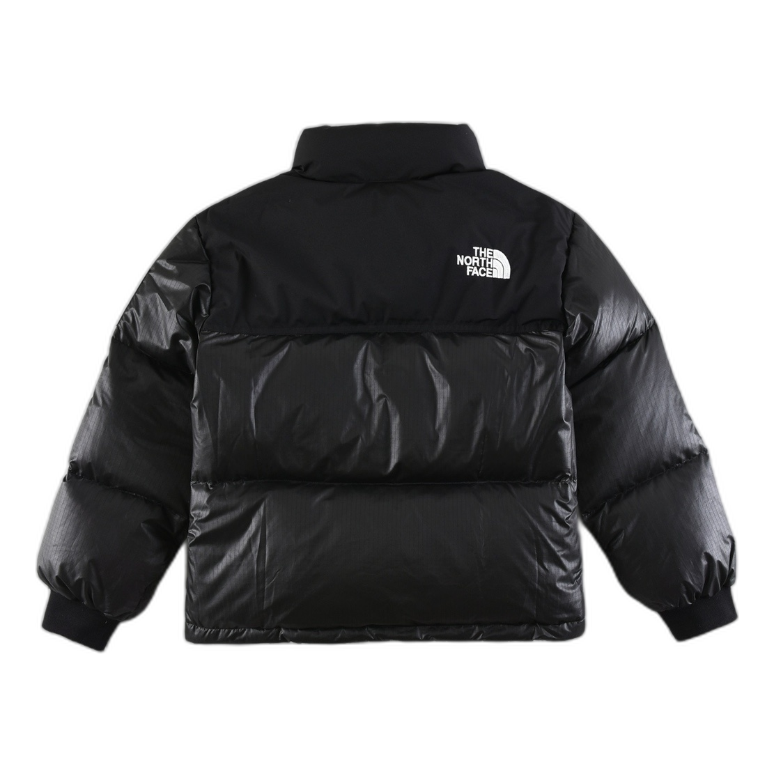 The North Face Nuptse Cropped Puffer Jacket | Black | 700-Fill