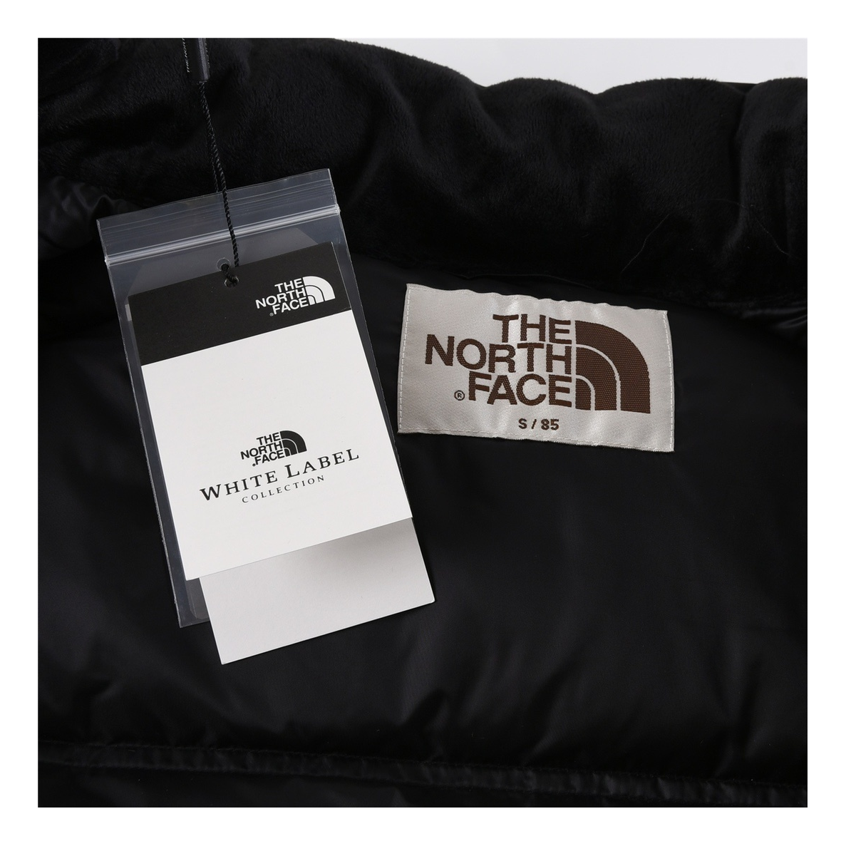 The North Face Nuptse Cropped Puffer Jacket | Black | 700-Fill