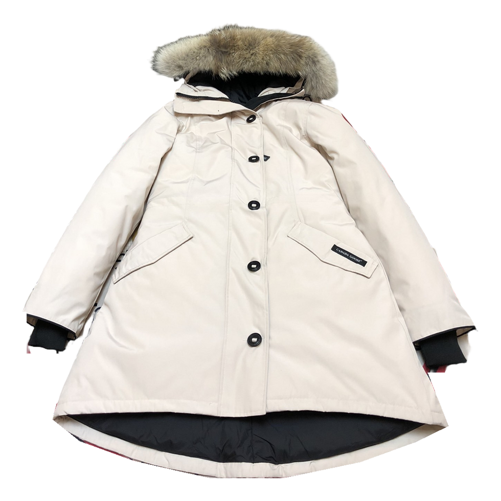 Canada Goose Women's Rossclair Parka | Coyote Fur Trim | Tailored Fit