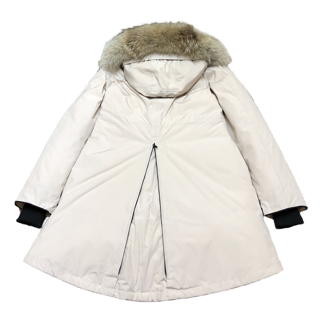 Canada Goose Women's Rossclair Parka | Coyote Fur Trim | Tailored Fit