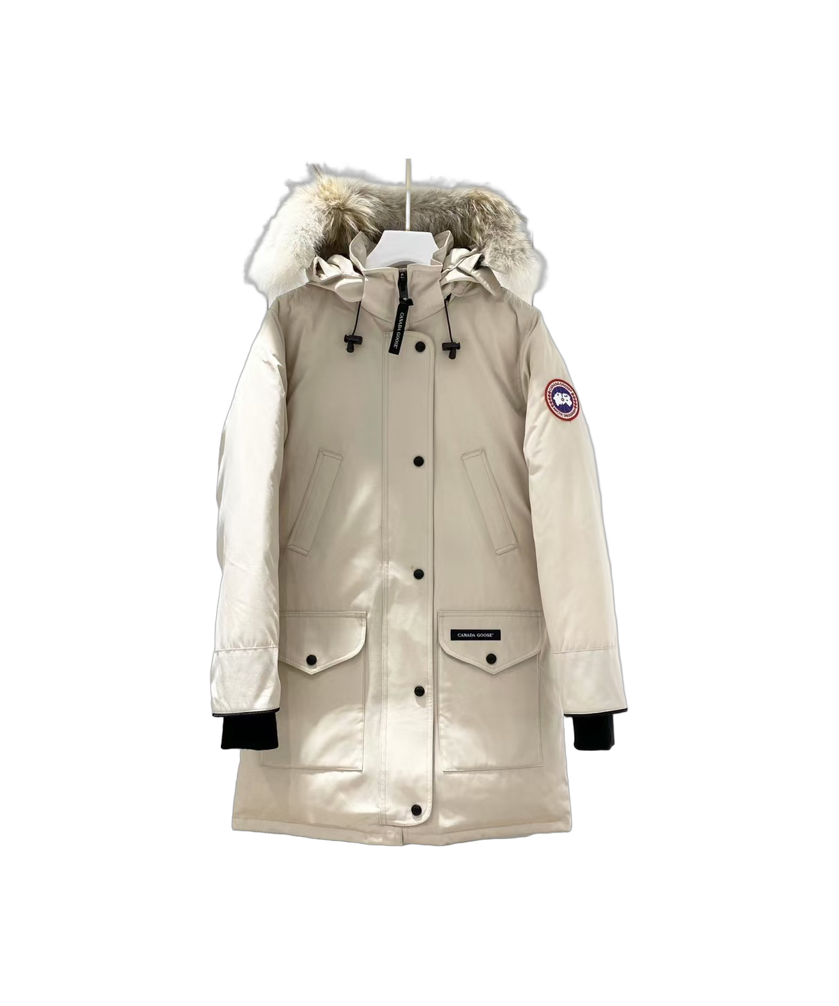 Canada Goose Women's Trillium Parka | Coyote Fur Trim | 625-Fill Down