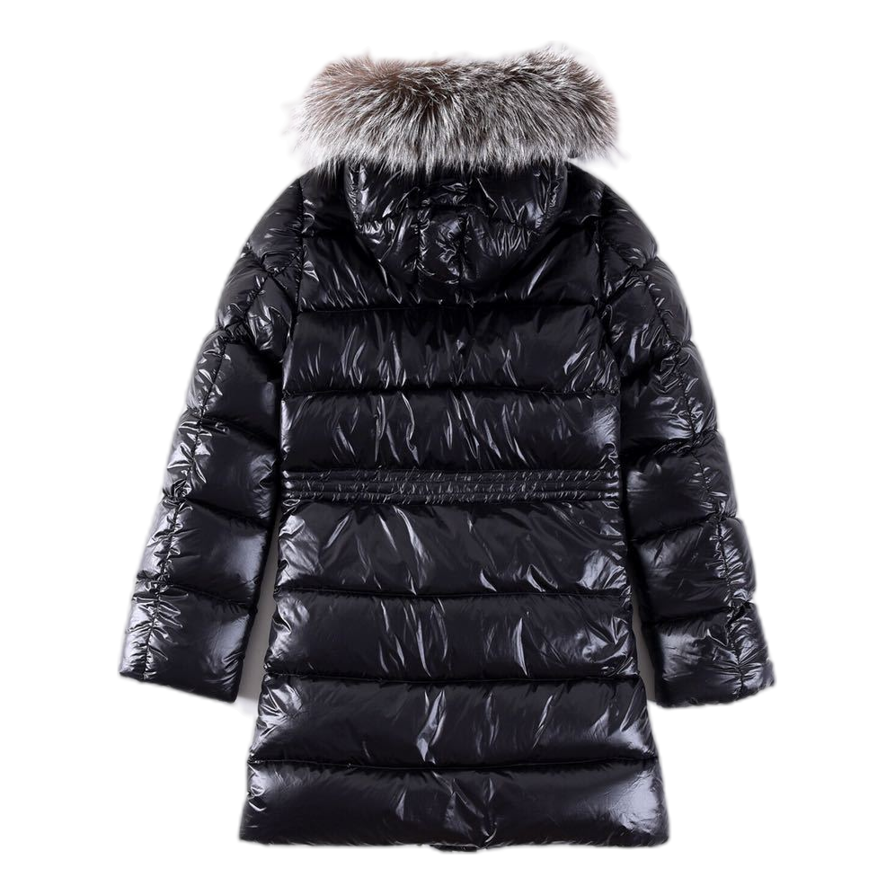 Moncler Fur-Trim Drawstring-Waist Long Puffer Jacket | Premium Down | Full Length