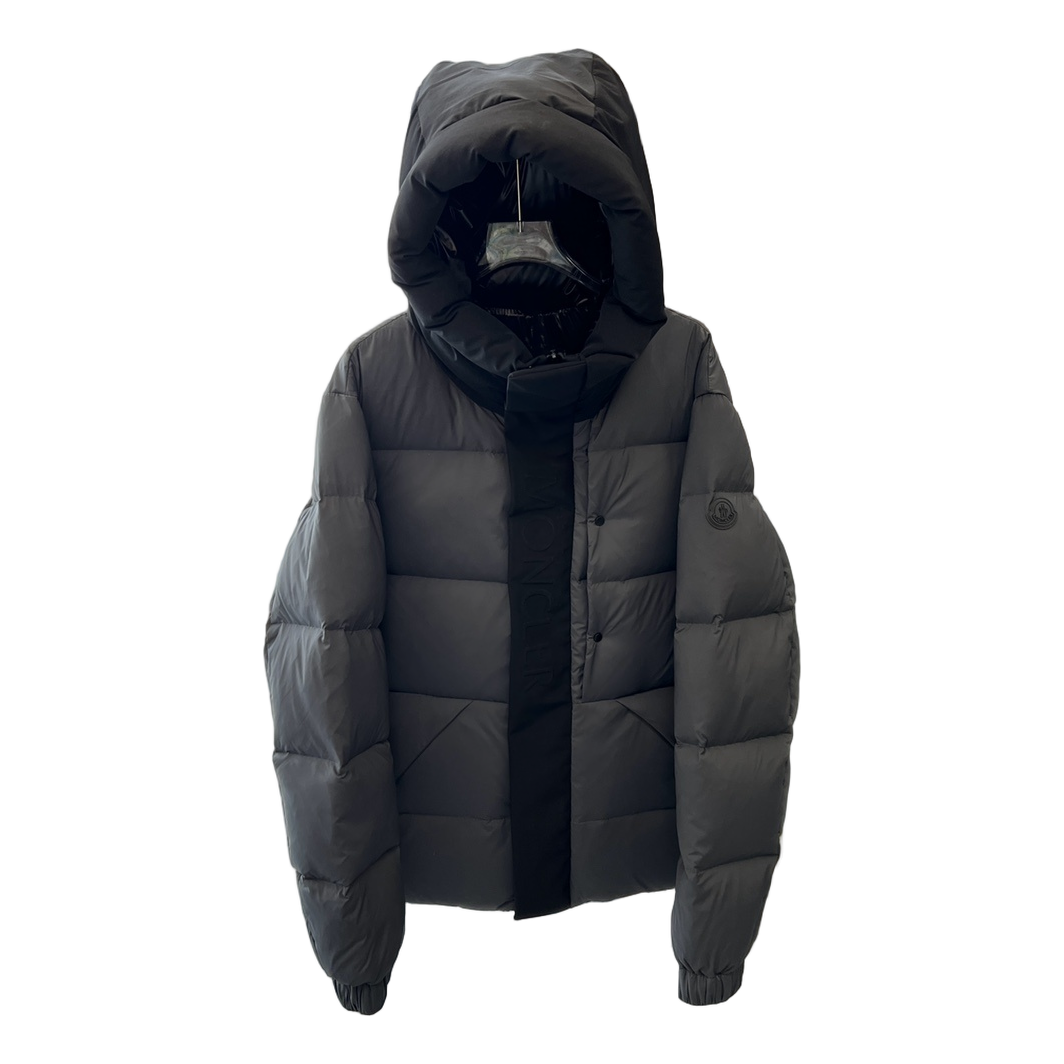 Moncler Contrast-Hood Color-Block Puffer Jacket | Premium Down | Graphic Design