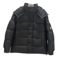Moncler Matte Snap-Front Hooded Puffer Jacket | Premium Down