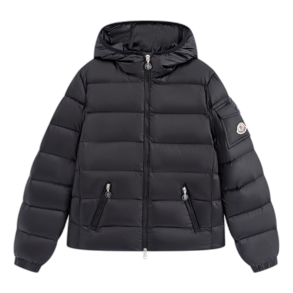Moncler Gles Fitted Hooded Puffer Jacket | Premium Down | Tailored Fit