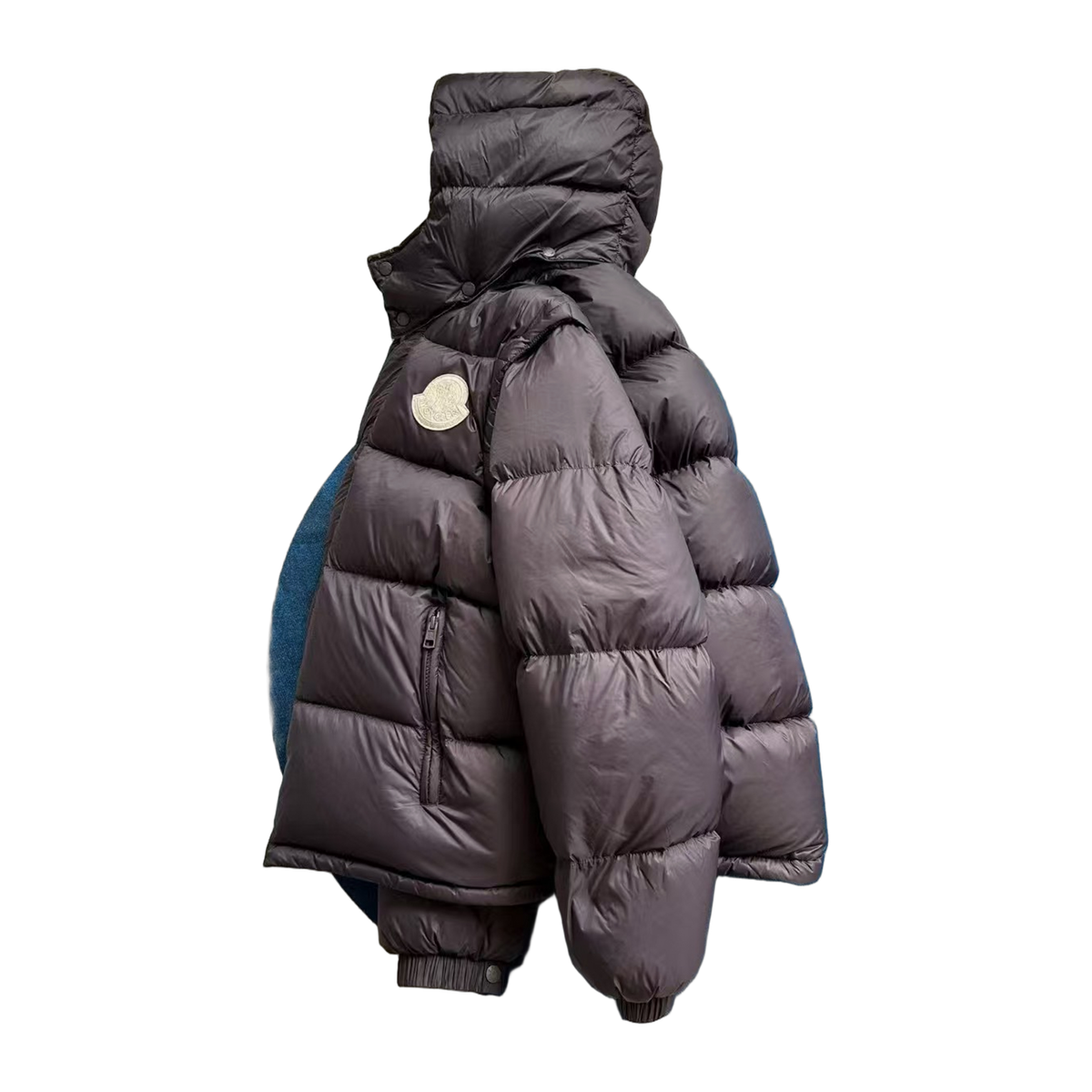 Moncler Cyclone Convertible Down Jacket | Black | Multi-Wear Design