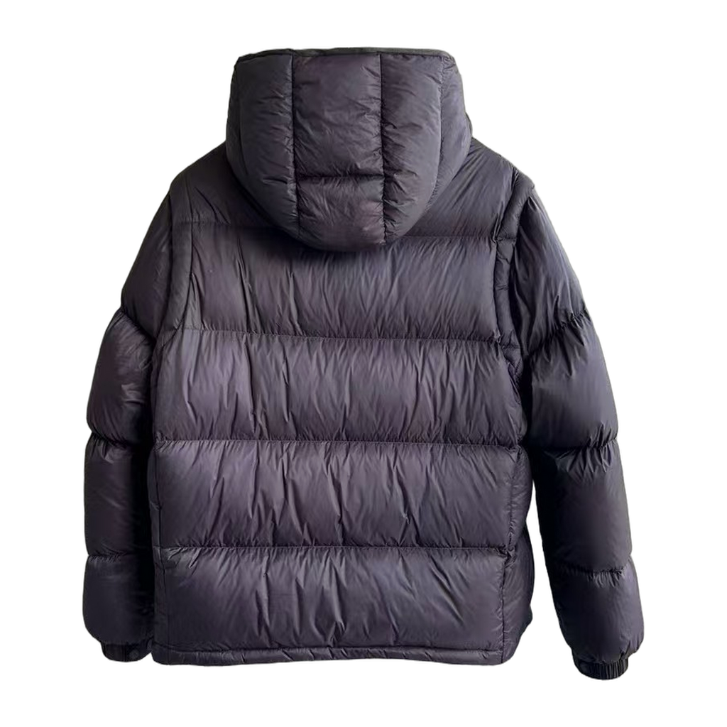 Moncler Cyclone Convertible Down Jacket | Black | Multi-Wear Design