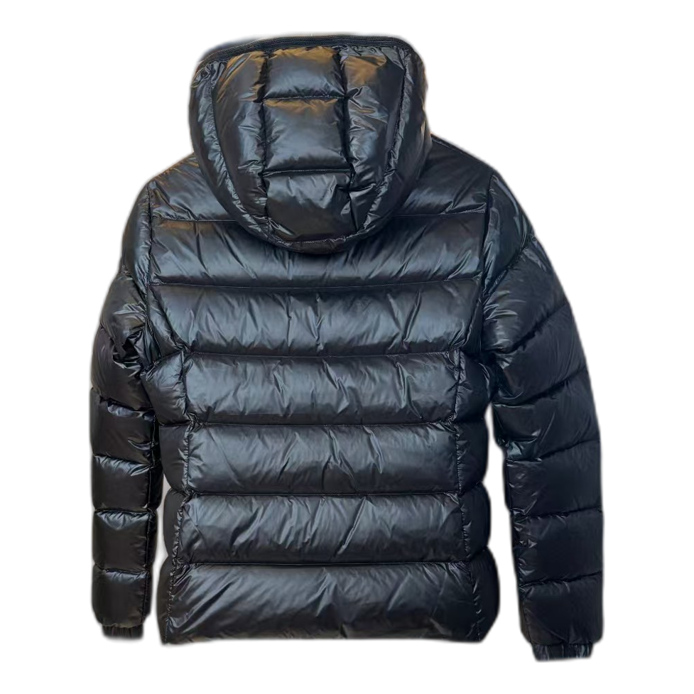 Moncler Gles Glossy Hooded Puffer Jacket | Premium Down | High-Shine