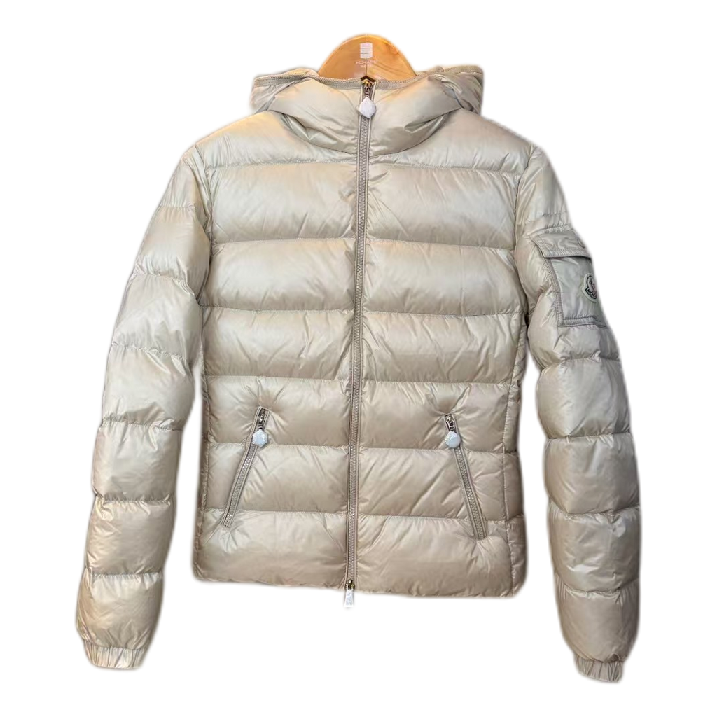 Moncler Gles Glossy Hooded Puffer Jacket | Premium Down | High-Shine