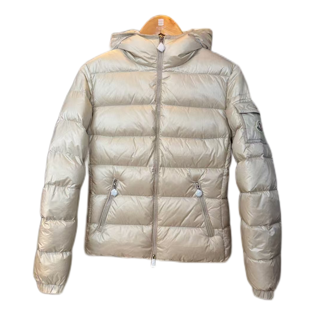 Moncler Gles Glossy Hooded Puffer Jacket | Premium Down | High-Shine