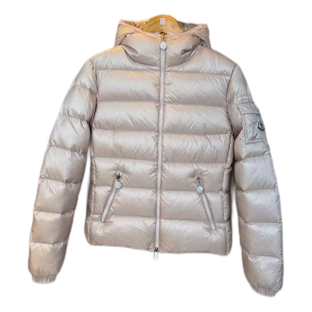 Moncler Gles Glossy Hooded Puffer Jacket | Premium Down | High-Shine