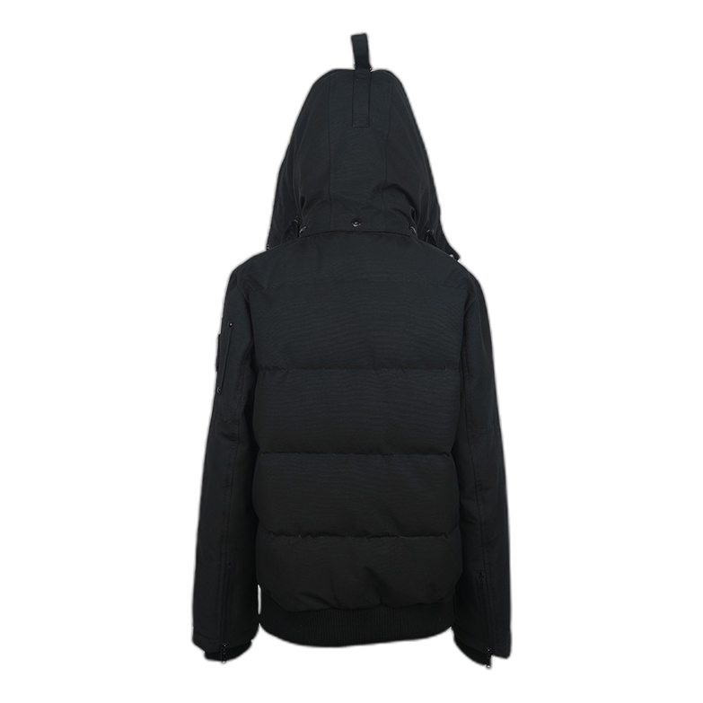 Moose Knuckles Contrast-Pocket Hooded Winter Parka | Canadian Down