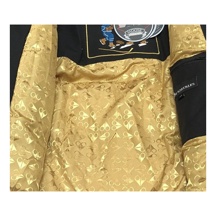 Moose Knuckles Gold 3Q Fur-Trim Puffer Jacket – Black