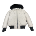 Moose Knuckles Men's Original Ballistic Shearling-Trim Bomber | Canadian Down