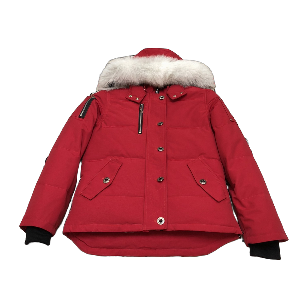 Moose Knuckles Women's Original Shearling-Trim 3Q Jacket | Canadian Down