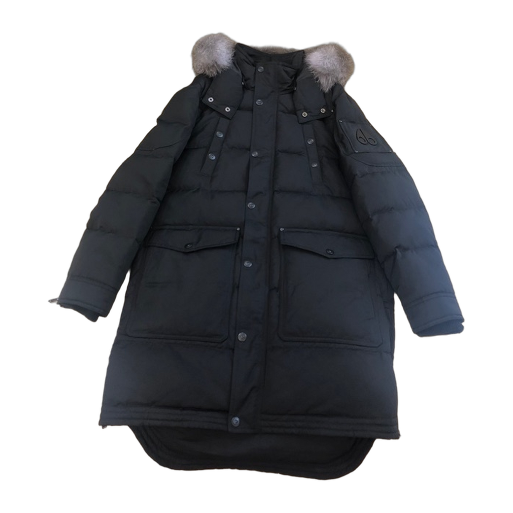 Moose Knuckles Women's Causapscal Parka | Canadian Down | Coyote Fur Trim