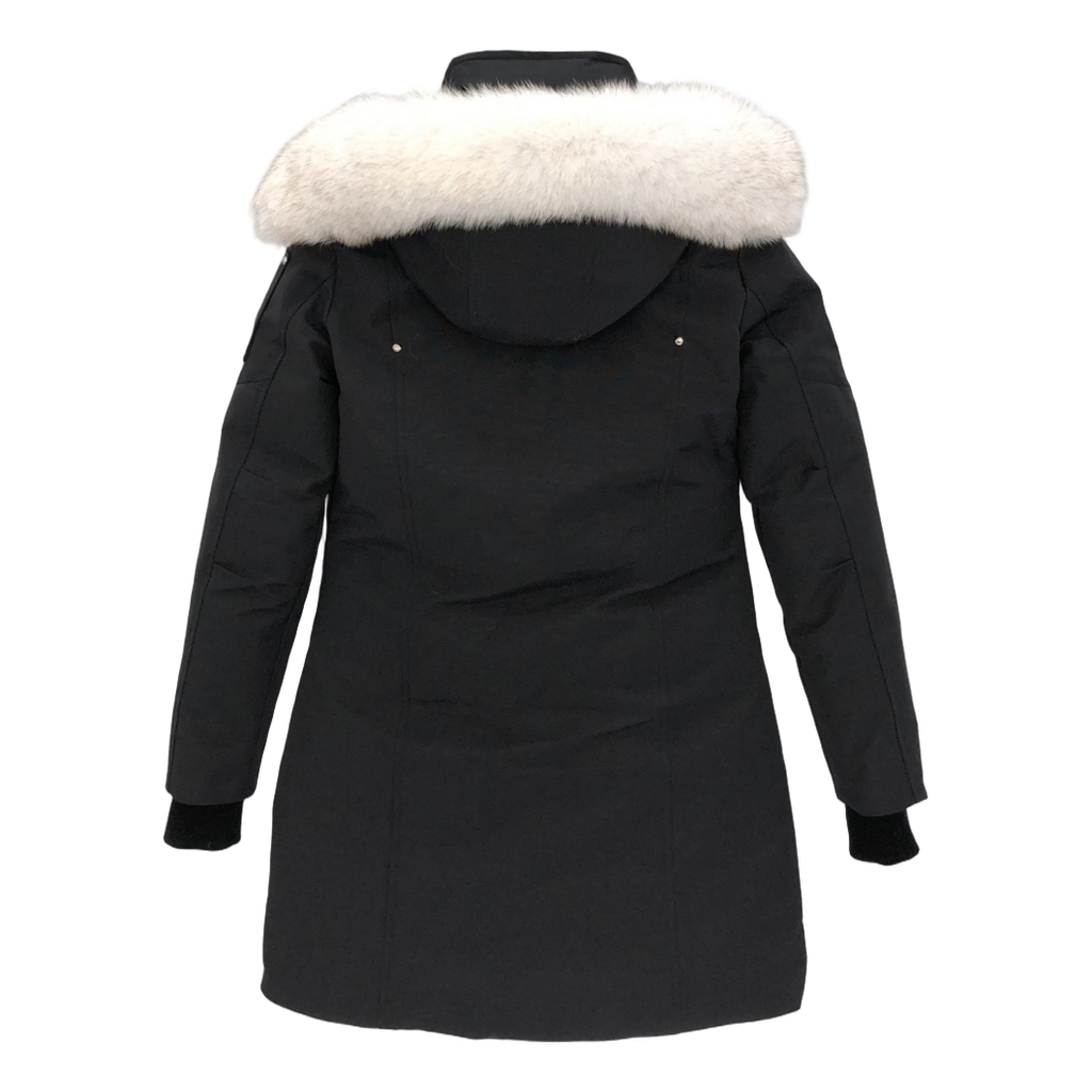 Moose Knuckles Stirling Parka | White Fur Trim | Canadian Down
