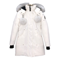 Moose Knuckles Stirling Parka | White Fur Trim | Canadian Down