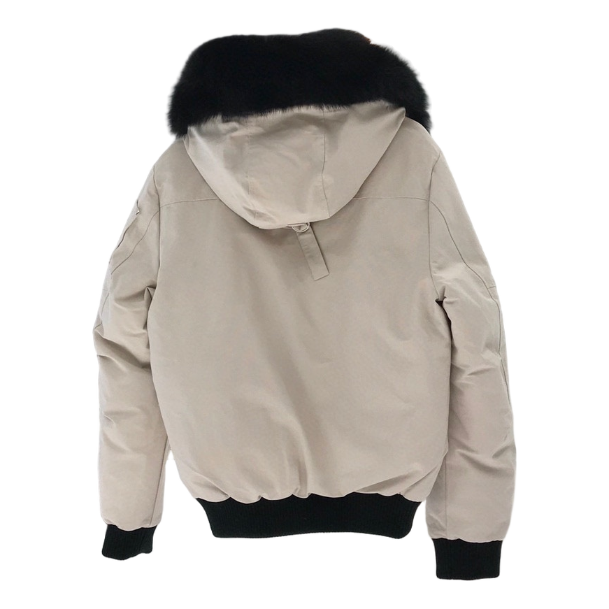 Moose Knuckles Ballistic Fur-Trim Bomber Jacket | Canadian Down | Coyote Fur