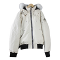 Moose Knuckles Ballistic Fur-Trim Bomber Jacket | Canadian Down | Coyote Fur