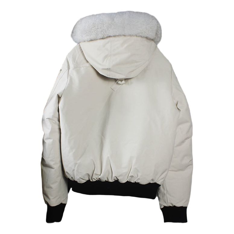 Moose Knuckles Ballistic Fur-Trim Bomber Jacket | Canadian Down | Coyote Fur