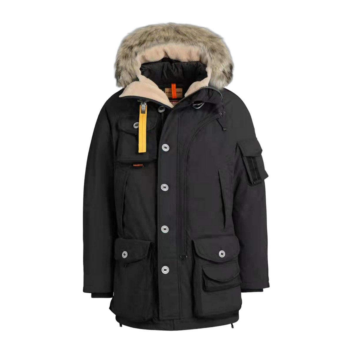 Parajumpers Gobi Fur-Trim Hooded Bomber Jacket | Premium Down
