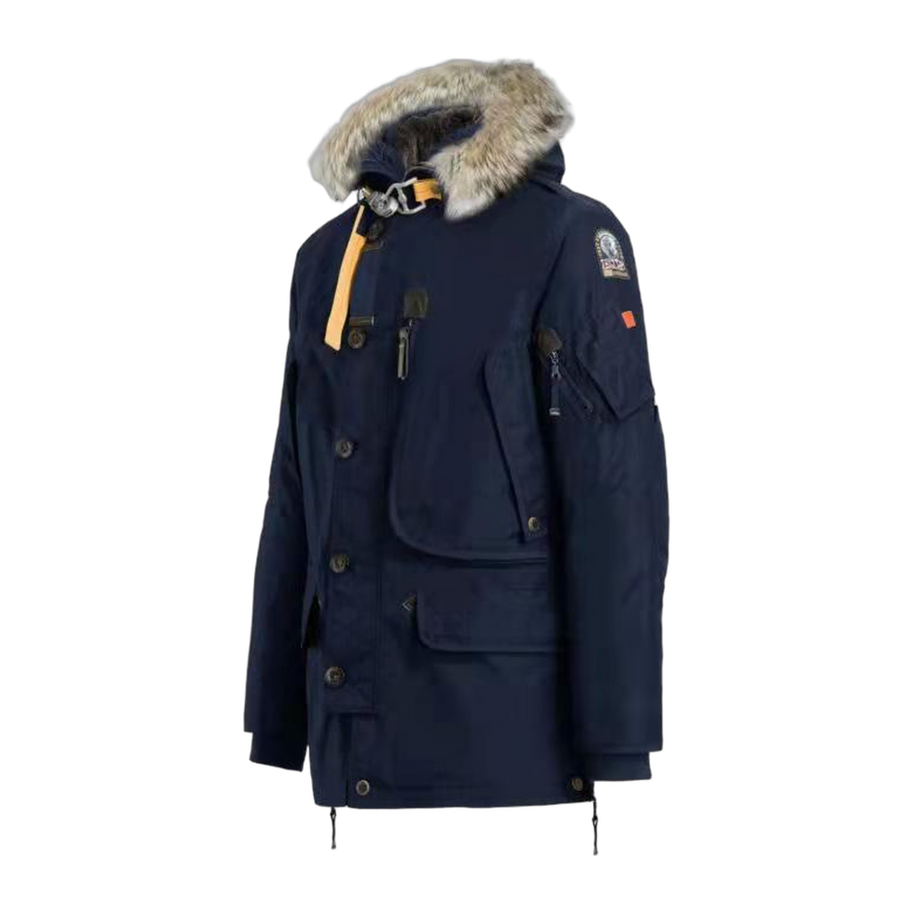 Parajumpers Gobi Fur-Trim Hooded Bomber Jacket | Premium Down