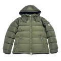 Moncler Maya Matte Hooded Puffer Jacket | Olive Green | Premium Down