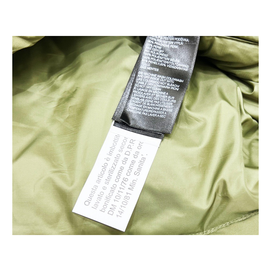 The North Face Fleece-Panel Stand-Collar Puffer Jacket | Olive