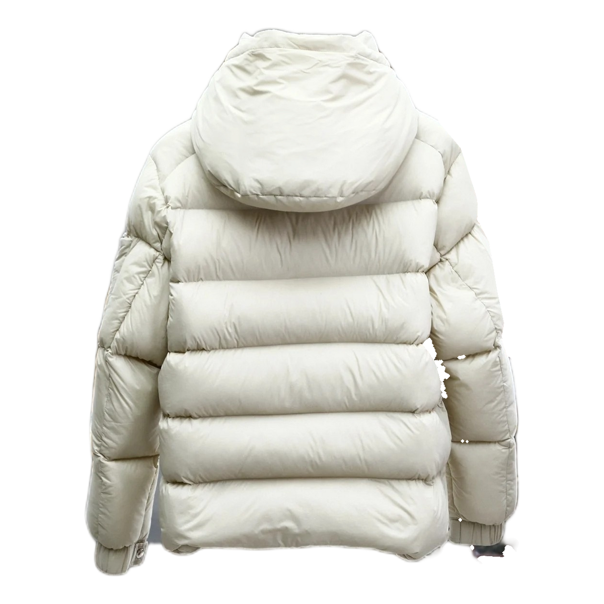 Prada Hooded Puffer Jacket with Sleeve Pouch